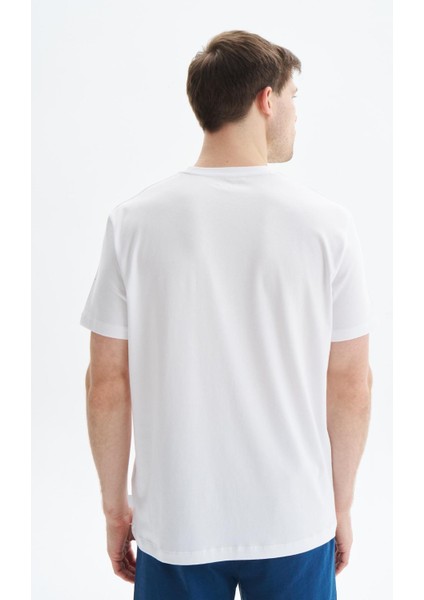 Erkek Regular Fit Yazı Baskılı Süprem Bisiklet Yaka Tişört Y29344472802 indirimleri