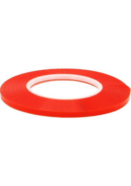 10 mm 5 Metre Çift Taraflı Silikonlu Şeffaf Montaj Bandı