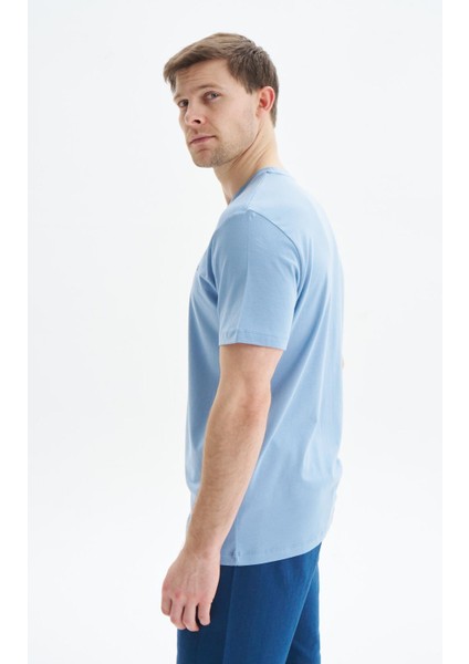 Erkek Regular Fit Yazı Baskılı Süprem Bisiklet Yaka Tişört Y29344472502 fırsatları