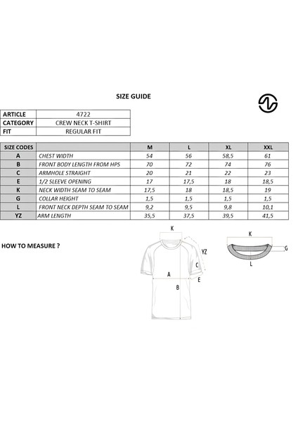 Erkek Regular Fit Basic Reglan Kollu Süprem Bisiklet Yaka Tişört Y29344472202