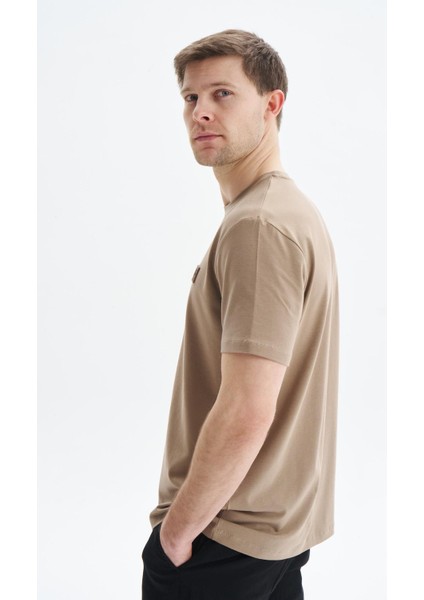 Erkek Regular Fit Basic Süprem Bisiklet Yaka Tişört Y29344472602