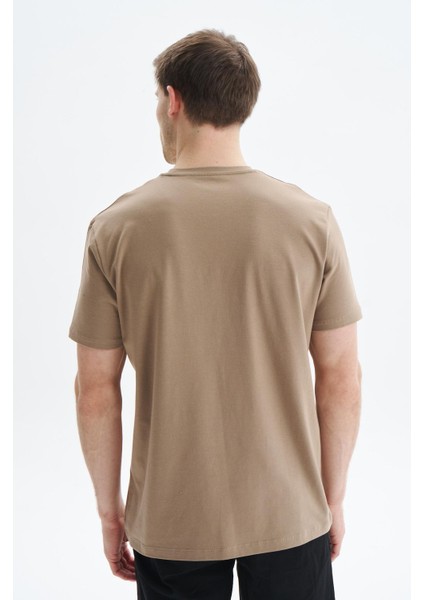 Erkek Regular Fit Basic Süprem Bisiklet Yaka Tişört Y29344472602