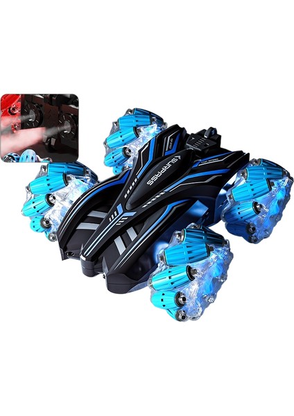 Çift Taraflı Dublör Drift Işık Uzaktan Kumanda Araba Çocuk Dört Tekerlekten Çekiş Off-Road Araç Uzaktan Kumanda Elektrikli Dublör Oyuncaklar (Yurt Dışından)