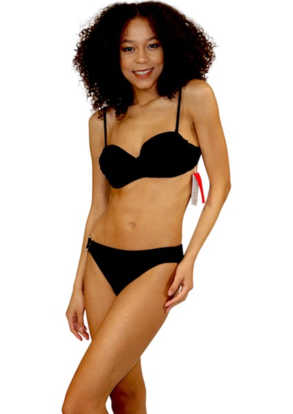 Straplez Dolgulu Kaplı Bikini Takımı fiyatları