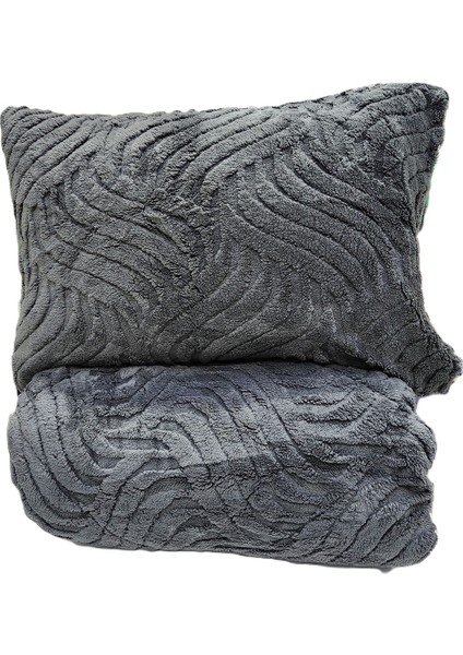 Comfort Yorgan Seti Çift Kişilik Lumos Antrasit