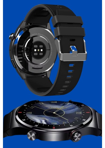 Akıllı Saat Amoled Ekran Bluetooth Bağlantılı Sesli Görüşme Nabız Ölçer