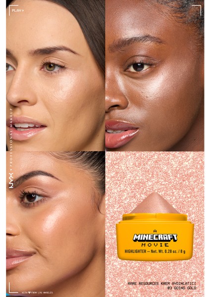 Minecraft Özel Koleksiyon Stick Highlighter - 03 Going Gold