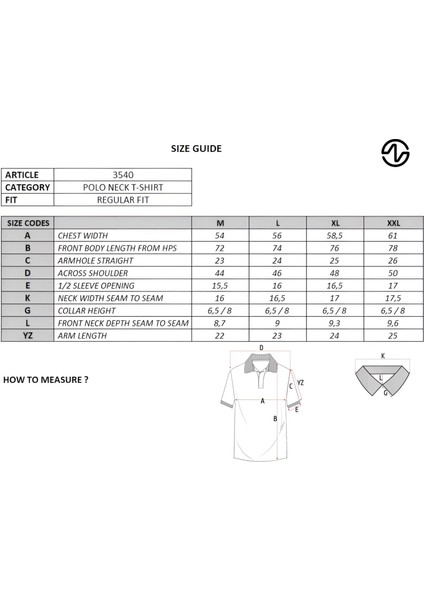 Erkek Regular Fit Basic % 100 Pamuk Pike Fermuarlı Polo Yaka Tişört Y29374354002
