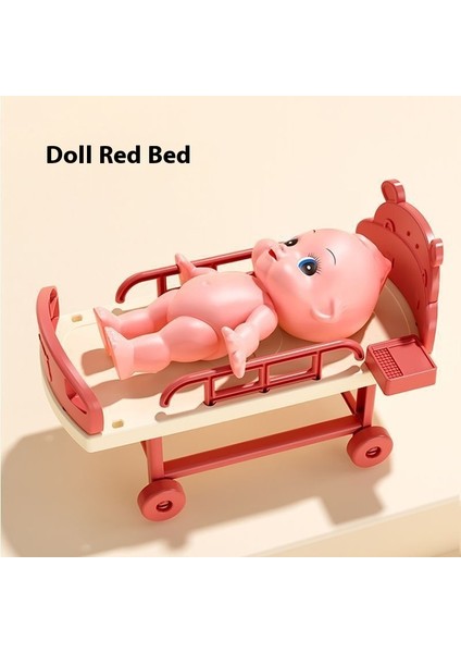 Çocuk Küçük Doktor Oyuncak Seti Kız Oyun Evi Tıbbi Kutu Doktoru Gör Bebek 3-6 Yaş Hediye Puzzle (Yurt Dışından)