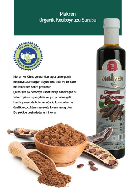 Keçi Boynuzu Özü- Doğal Keçi Boynuzu Pekmezi- Keçiboynuzu 680 gr