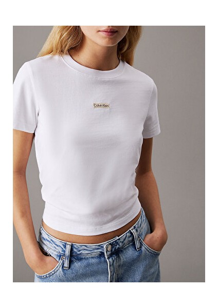 Placed Instıtutıonal Baby Tee