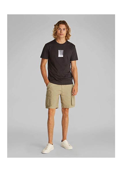 Brush Stroke Graphıc Tee