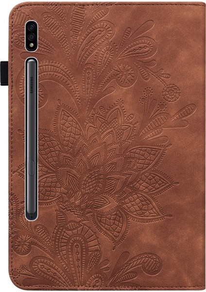 Samsung Galaxy Tab S7 SM-T870 / SM-T875 / SM-T876B Dava (Brown) (Yurt Dışından) fırsatları