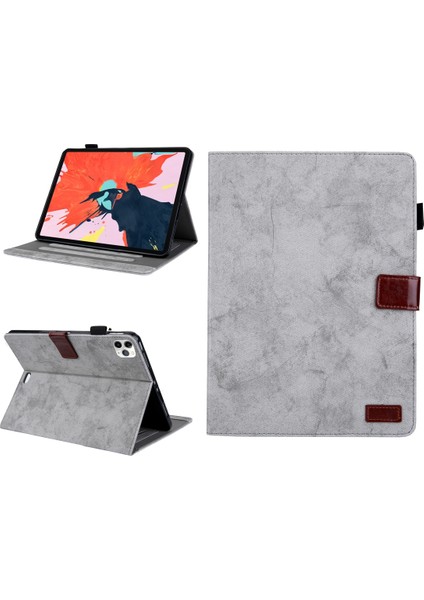 Ipad Pro 11 （2018 Için Deri Kasa） (Gri) (Yurt Dışından)