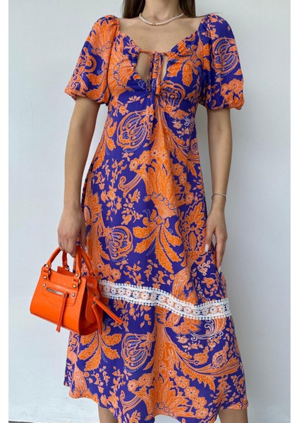 Göğüsten Bağlamalı Elbise modelleri