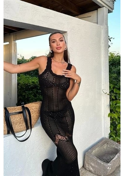 Romina Ajurlu Balık Form Elbise 2762