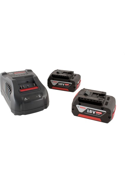 18V Başlangıç seti 2x5.0 Ah + GAL 1880CV 1 600 A00 B8J
