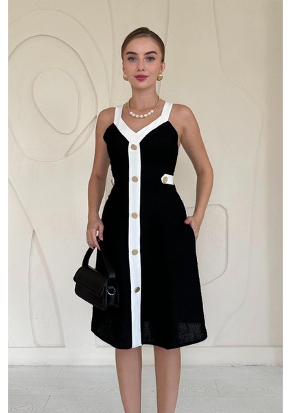 Süs Cepli Askılı Elbise fırsatları