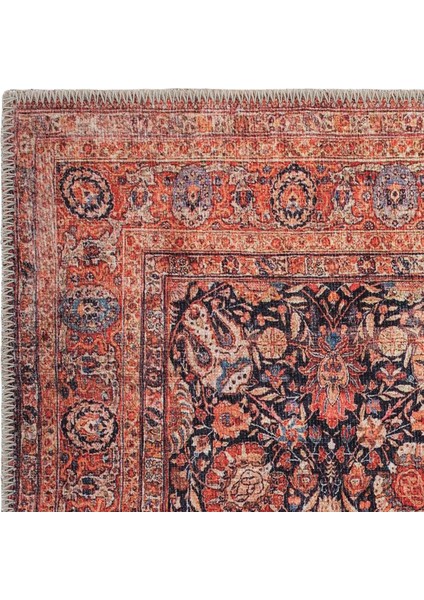 Private Renkli Eskitme Halı Vintage Halı Yolluk Dijital Baskı Halı Çiçekli Otantik Halı salon halısı fırsatları