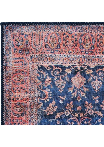Private Renkli Eskitme Halı Vintage Halı Yolluk Dijital Baskı Halı Çiçekli Otantik Halı salon halısı fırsatları