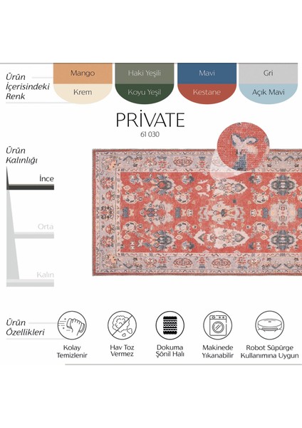 Private Kırmızı Eskitme Vintage Halı Otantik Etnik Desenli Şönil Yolluk Yıkanabilir Koridor Halısı fiyatları