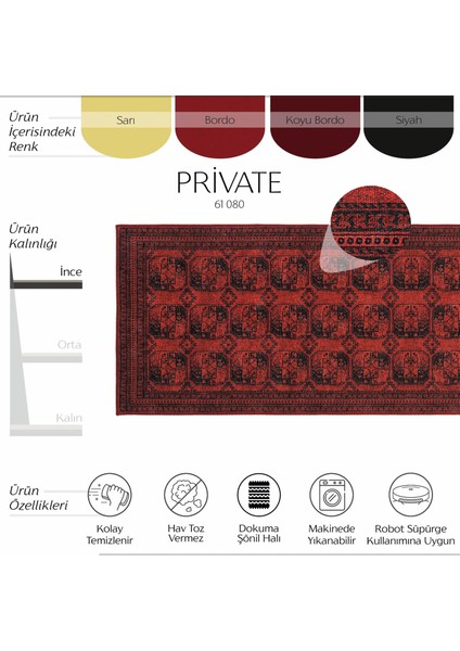 Private Bordo Yolluk Eskitme Afgan Desen Antre Hol Koridor Halısı Yıkanabilir Vintage Yolluk fiyatları
