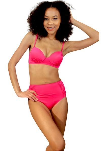 Kaplı Bikini Takımı