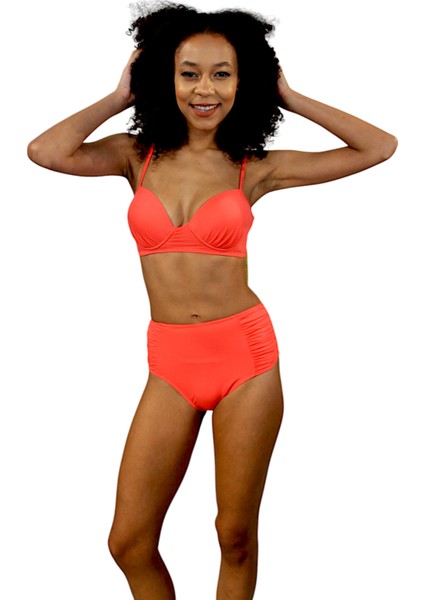 Kaplı Bikini Takımı