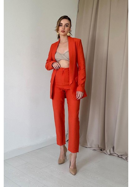 Fit Ceket ve Pantolon Takım