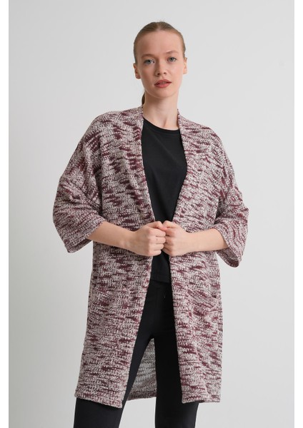 Alexandergardı Cep Detaylı Desenli Midi Boy Kadın Hırka modelleri