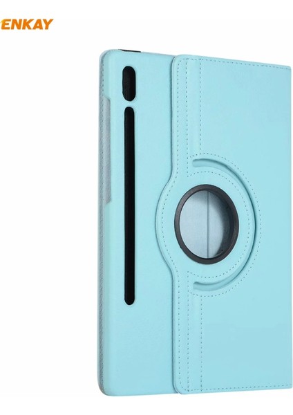 Samsung Galaxy Tab Için Enkay Pu Deri Akıllı Kılıf S7 11.0 (Light Blue) (Yurt Dışından) modelleri