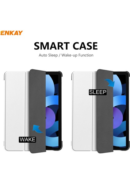 Ipad Air 2020 10.9 / iPad Pro 11 2018 Enkay Smart Case Için (Beyaz) (Yurt Dışından) modelleri