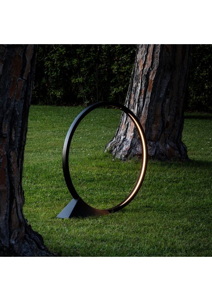 Bollard Armatür Dış Mekan Aydınlatma Bahçe LED Dekoratif Yol Aydınlatma Peyzaj Modern Su Geçirmez Gün Işığı 40 cm A-BLD-1364