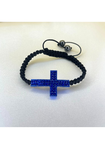 Hac Detaylı Kristal Taş Bileklik Hematit Detaylı Asansör Bileklik modelleri