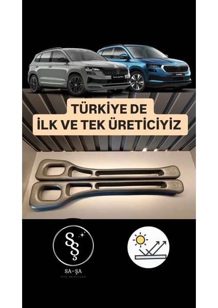 Sasa Skoda Karoq Uyumlu Oto Ön Koltuk Bosluk Doldurma Aparatı