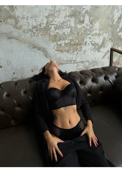 Işıltılı Kadife Takım(Büstiyer&külot) fırsatları