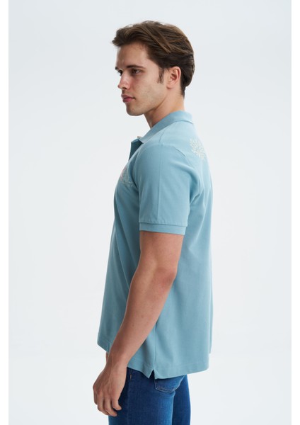 Erkek Regular Fit %100 Pamuk Polo Yaka Tişört Y27374353501