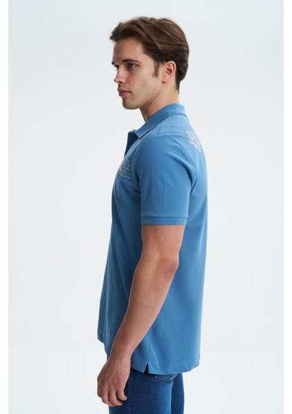 Erkek Regular Fit %100 Pamuk Polo Yaka Tişört Y27374353501