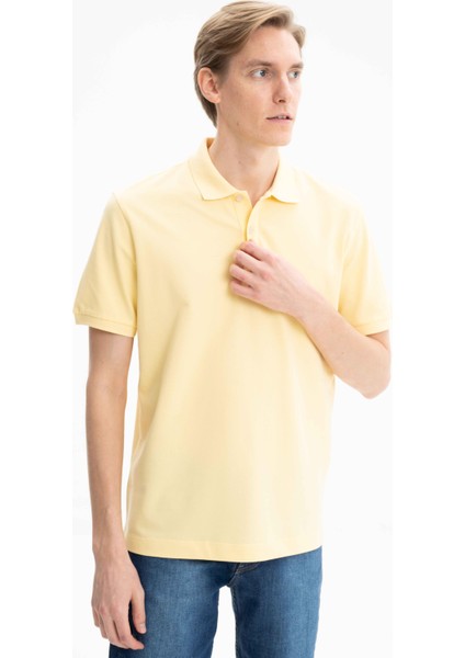 Erkek Büyük Beden % 100 Pamuk Örme Pike Polo Yaka Tişört Y27374867101 indirimleri