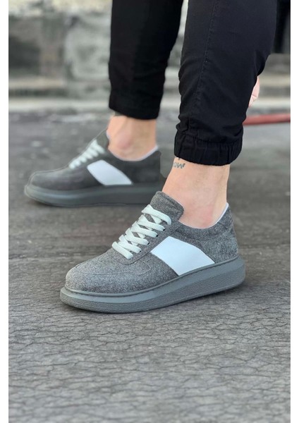 WG011 Beyaz Taba Erkek Casual Ayakkabı
