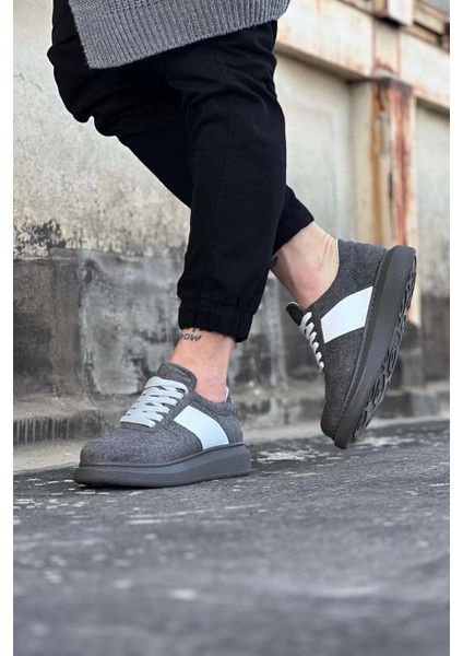 WG011 Beyaz Taba Erkek Casual Ayakkabı