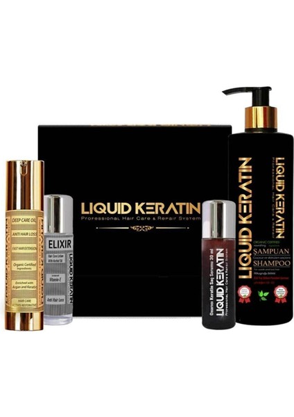 Keratin Saç Dökülme Önleyici 4'lü Set