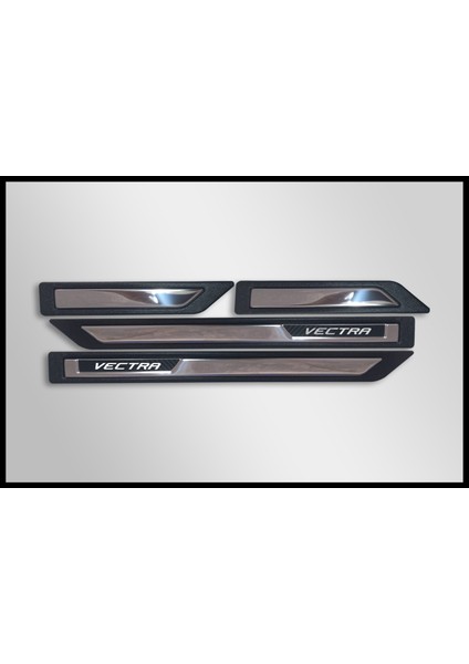 Opel Vectra - N-Line Universal Krom Kapı Eşik Koruması 4- Kapı (4 Prç)