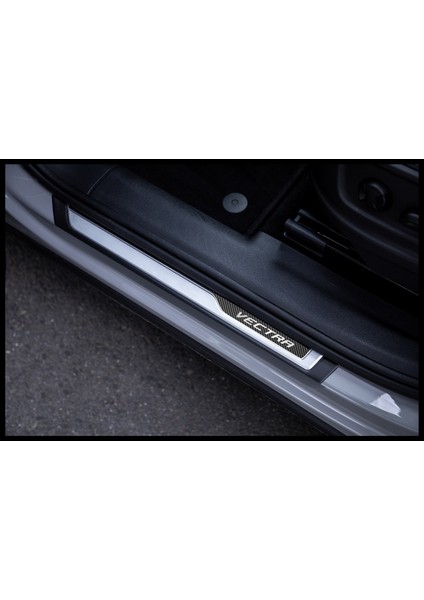 Opel Vectra - N-Line Universal Krom Kapı Eşik Koruması 4- Kapı (4 Prç)