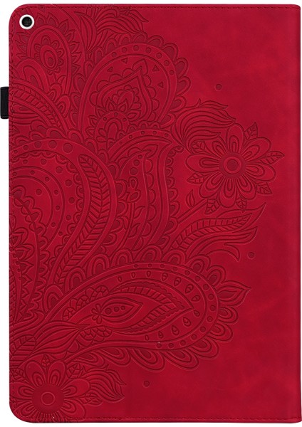 Ipad Için Peacock Tablet Kılıfı 5/6/7/8 2017 (Kırmızı) (Yurt Dışından) fırsatları