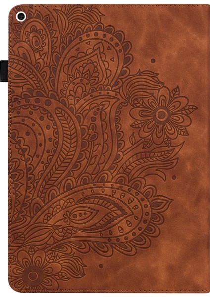 Ipad Için Peacock Tablet Kılıfı 5/6/7/8 2017 (Kahverengi) (Yurt Dışından) fırsatları