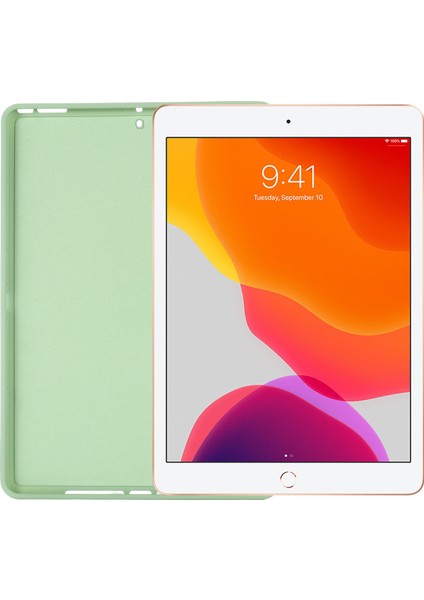IPAD 10.2 Için Sıvı Silikon Kılıf 2019/2020 (Green) (Yurt Dışından) modelleri