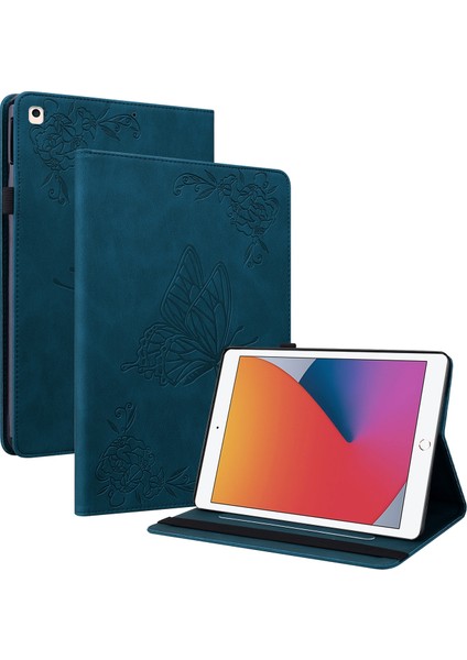 Ipad 10.2 2021 & 2020 & 2019 Için Tablet Kılıfı / Air 2019 (Mavi) (Yurt Dışından)