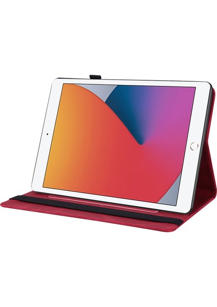 Ipad 10.2 2021 & 2020 & 2019 Için Tablet Kılıfı / Air 2019 (Kırmızı) (Yurt Dışından) fırsatları