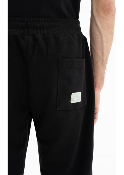 Erkek Regular Fit Şardonsuz 3 İplik Basic Lastikli Paçalı Eşofman Altı K26174680601